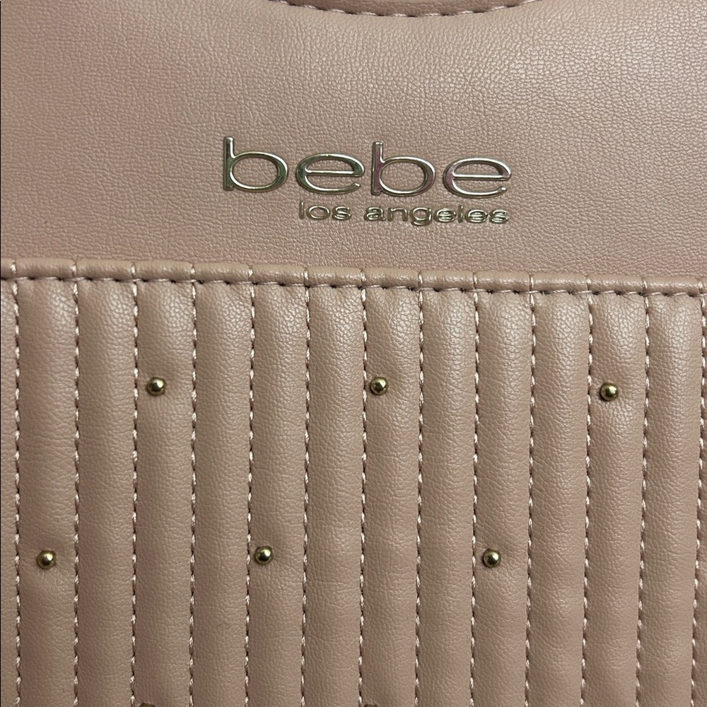 Bebe Pink Quilted Women's Bag - Picture 5 of 6